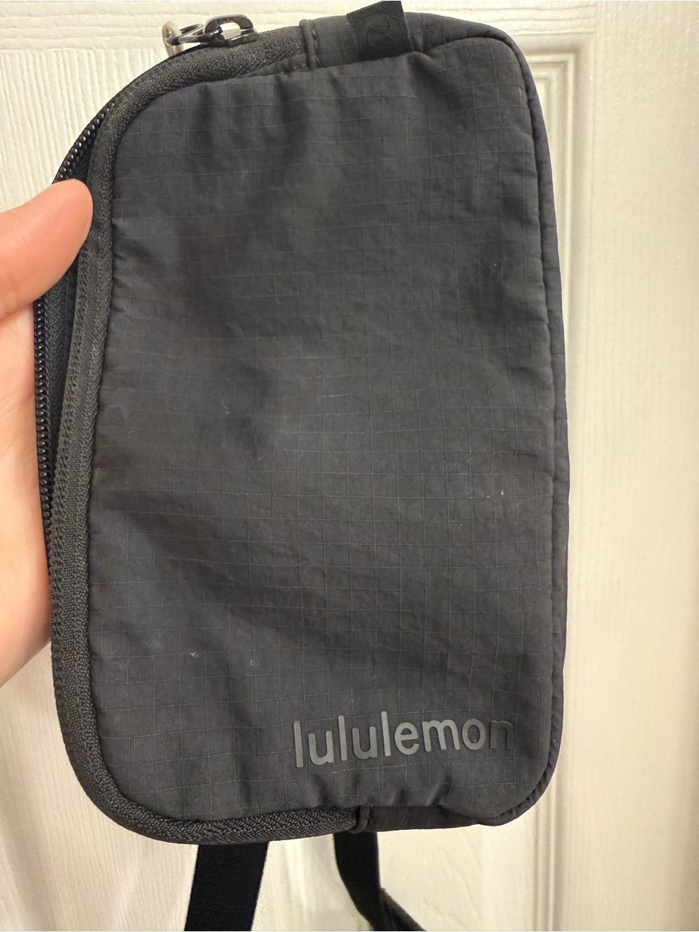 Lululemon Black mini belt bag